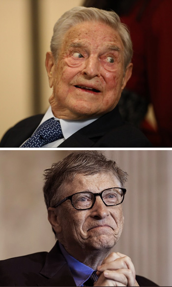 George Soros and Bill Gates